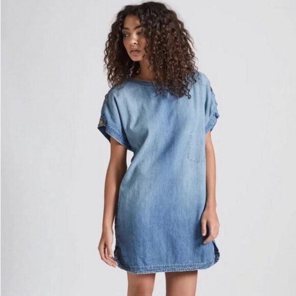 Current/Elliot Denim Tee Dress - Picture 1 of 12